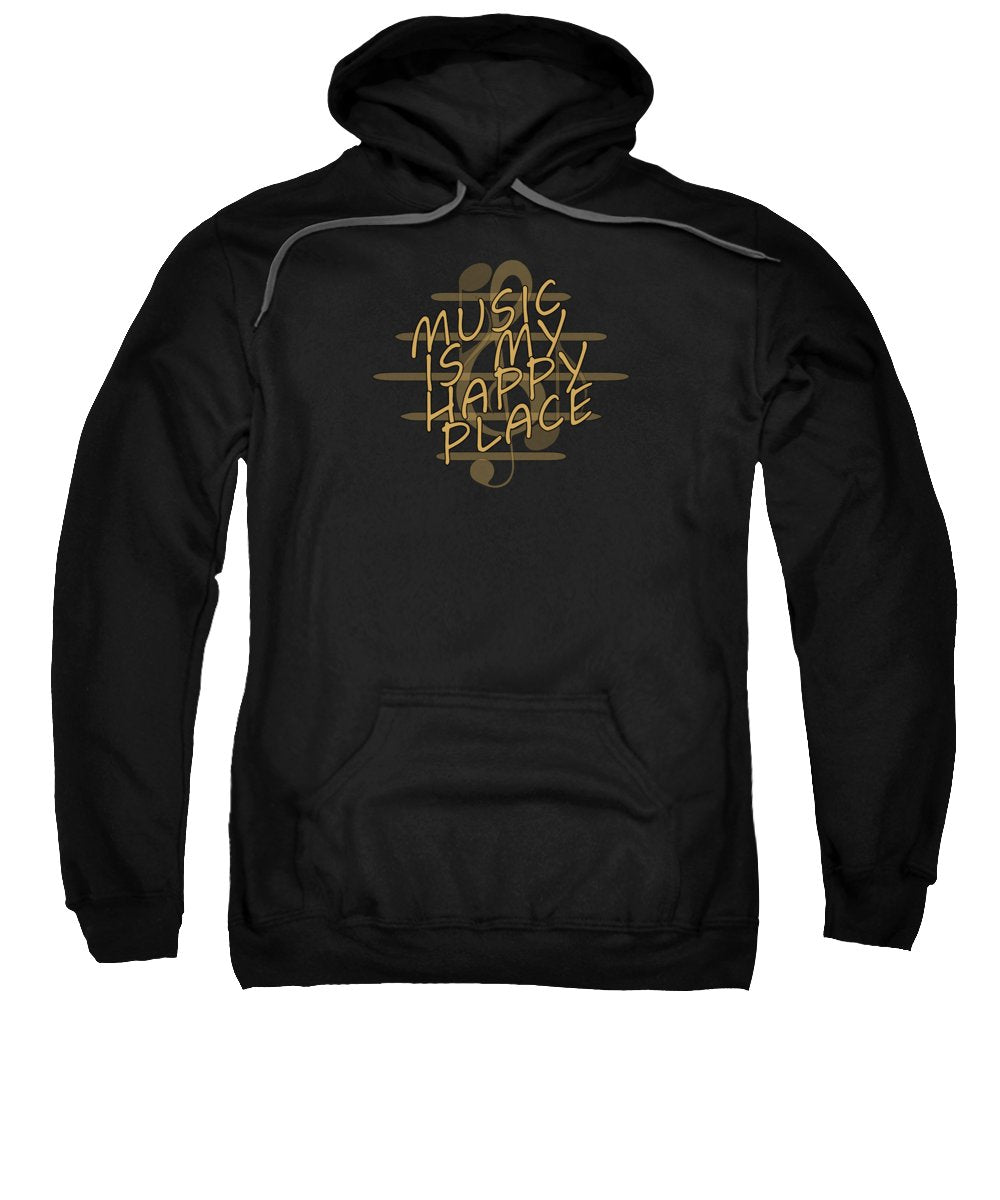 Music Is My Happy Place 2 - Sweatshirt Designs By CRF