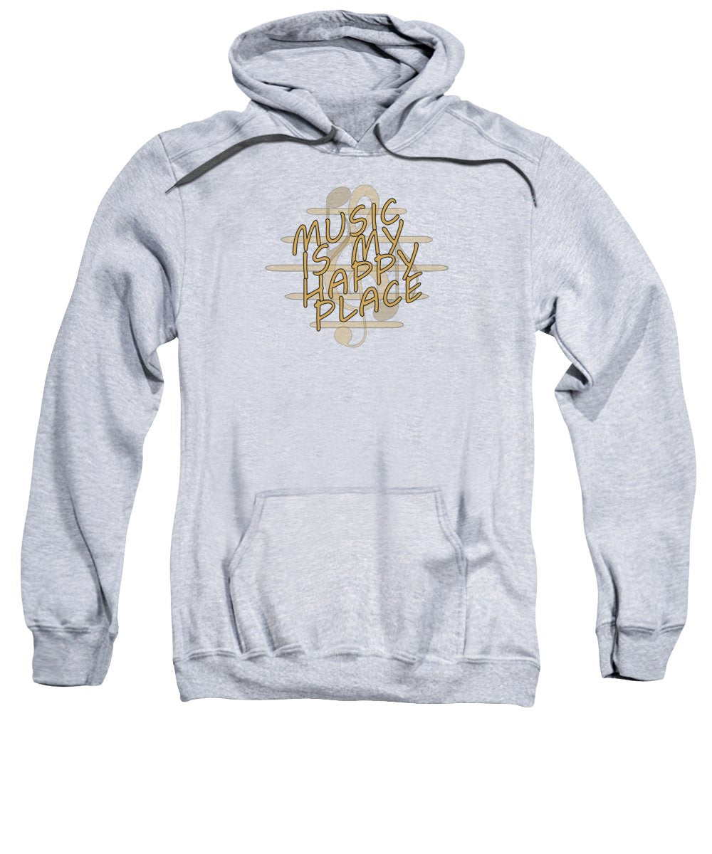 Music Is My Happy Place 2 - Sweatshirt Designs By CRF