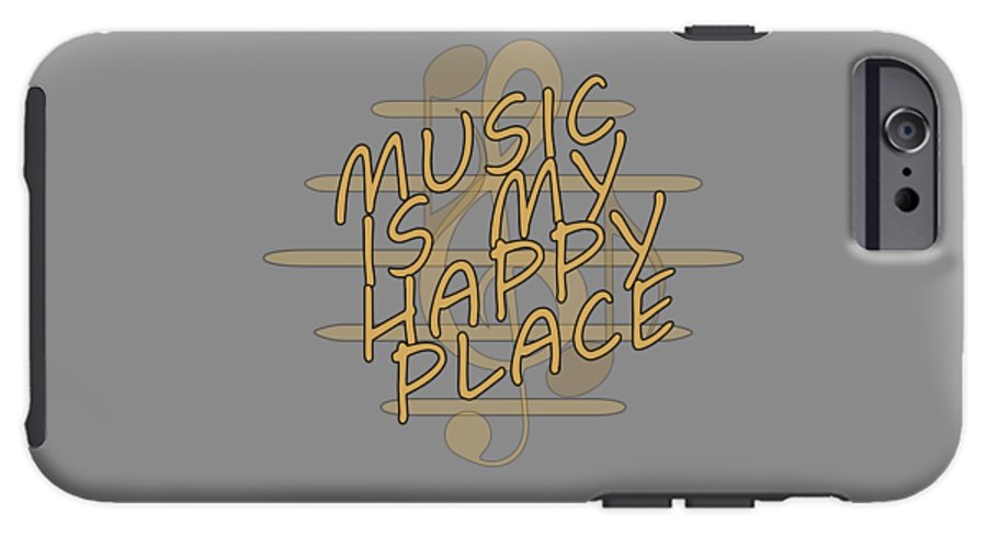 Music Is My Happy Place - Phone Case Designs By CRF