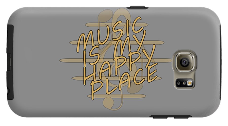 Music Is My Happy Place - Phone Case Designs By CRF