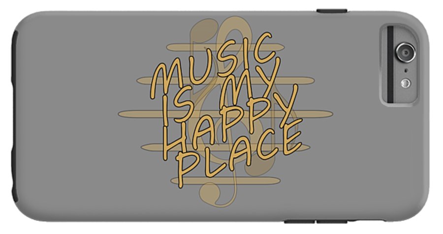 Music Is My Happy Place - Phone Case Designs By CRF