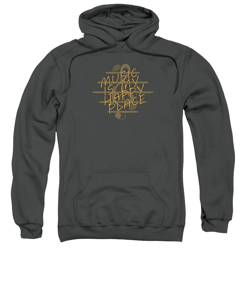 Music Is My Happy Place 2 - Sweatshirt Designs By CRF